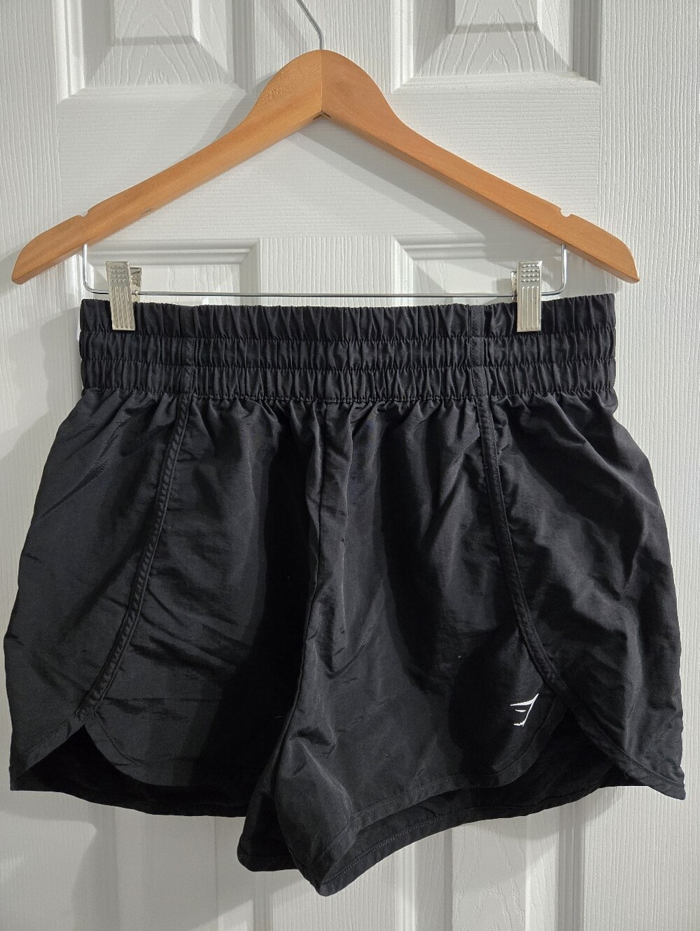 Gymshark Shorts Regular Fit Black Running Sz Large NWOT L $34